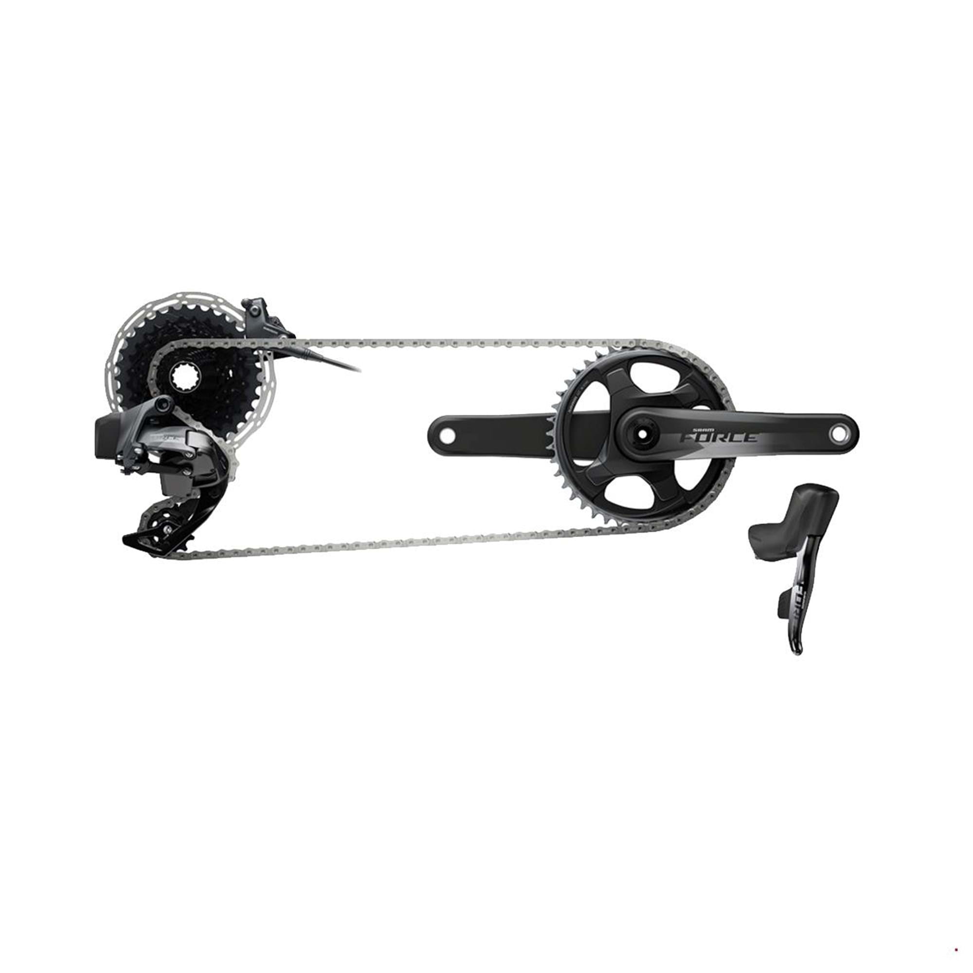 SRAM FORCE ETAP AXS 1X D1 ELECTRONIC HRD FM GROUPSET CENTRELOCK